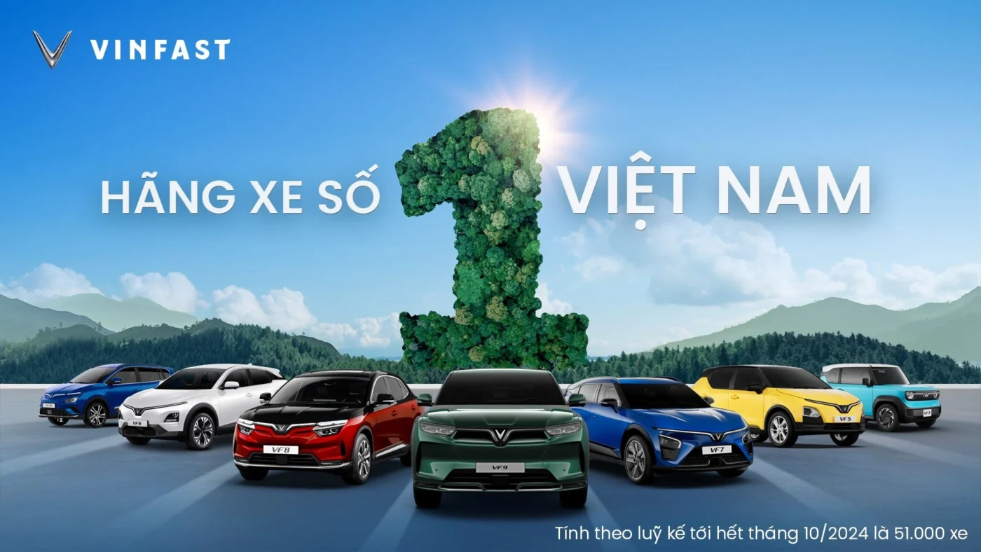 Banner VinFast Vũng Tàu Hãng xe số 1 Việt Nam